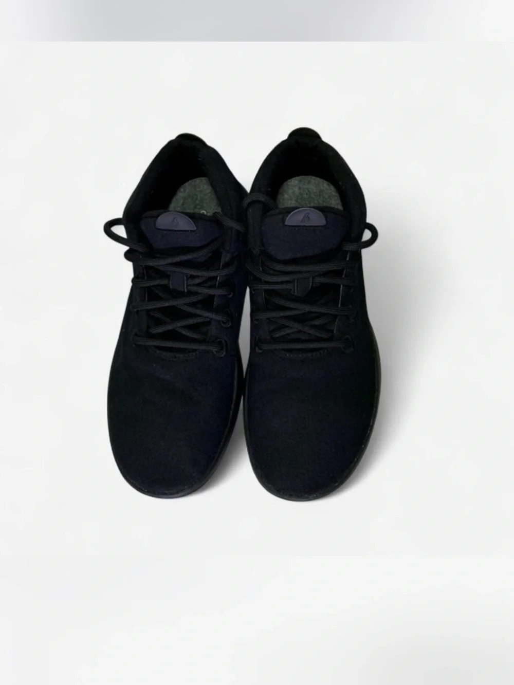 allbirds Men's Black High-Top Wool Sneakers